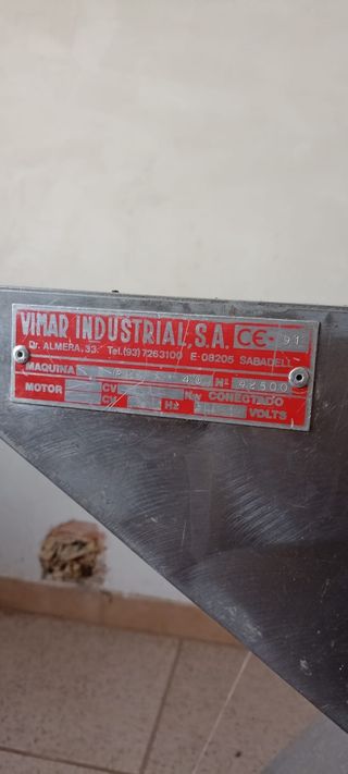 Escudilladora de bizcocho