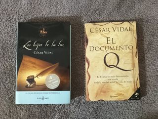 2 libros de César Vidal. Precio conjunto