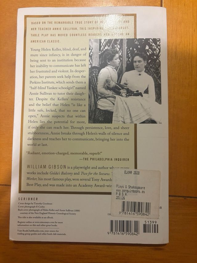 The Miracle Worker: A Play