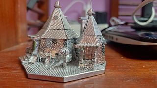 Maqueta Casita Hagrid Harry Potter Montada