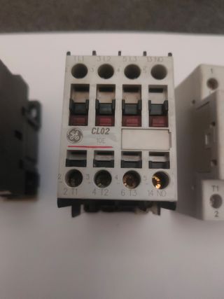 Contactor Telemecanique CA2 + Guarda Motor GE CL02