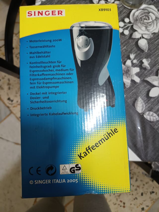 Macinacaffè Singer XB9103