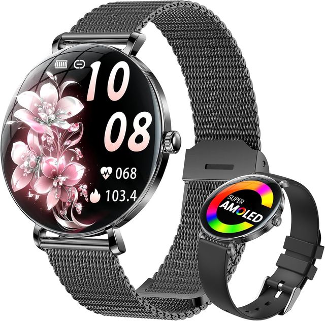 Smartwatch Mujer AMOLED Salud IP68 LIGE