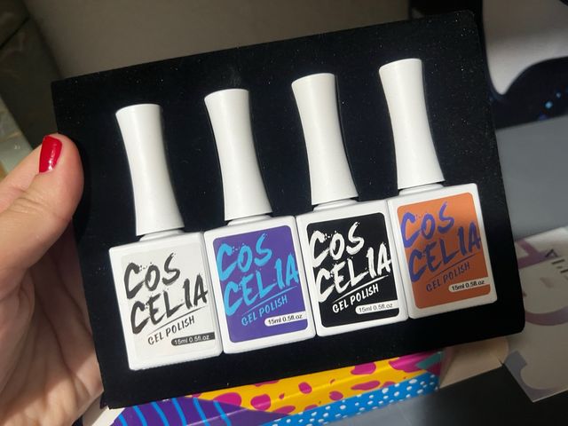 Coscelia Esmaltes de Unhas Gel (Set de 4)