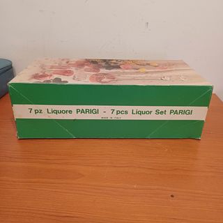 Juego Decantador y Vasos Italia