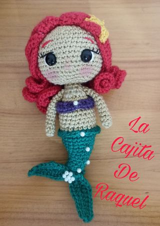 Amigurumi Ariel Crochet Sirena