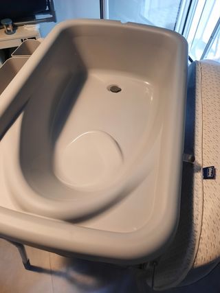 Cambiador Bañera Chicco Cuddle & Bubble Gris