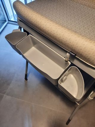 Cambiador Bañera Chicco Cuddle & Bubble Gris