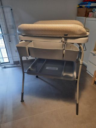 Cambiador Bañera Chicco Cuddle & Bubble Gris