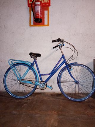 Bicicleta Urbana Azul