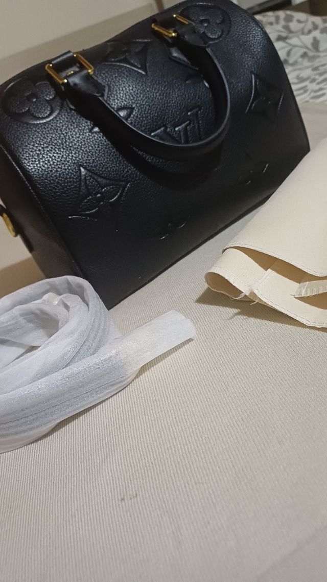 Borsa bauletto con ologramma