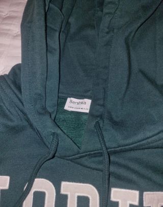 Sudadera Bershka Verde Florida