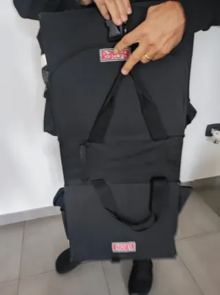 Borse da bicicletta nere