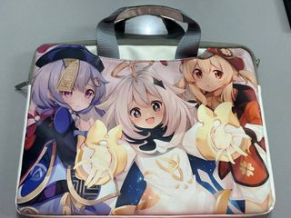 Funda portátil anime Genshin Impact