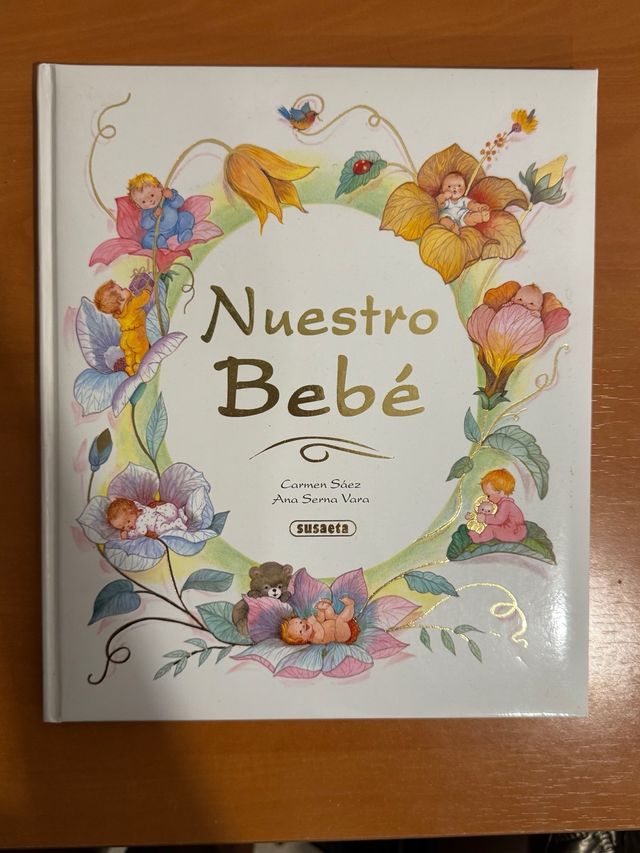 Libro Registro Nacimiento Bebé
