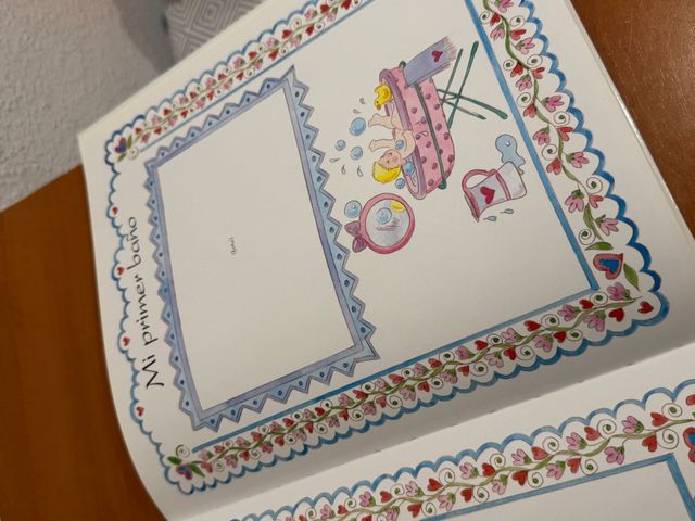 Libro Registro Nacimiento Bebé