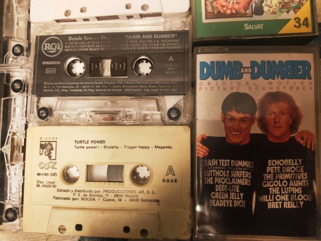 Lote 7 Cintas Cassette Variadas Coleccionistas + 2