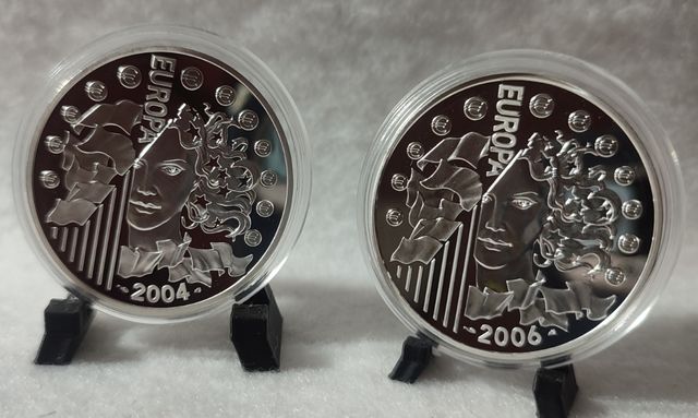 Monedas de Plata Francia 1 1/2 Euro