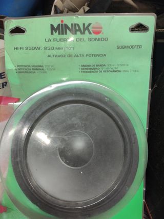 Altavoz Minako 10 Hi-Power