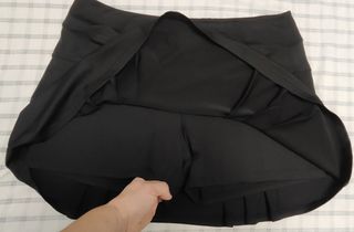 Falda pantalón negra