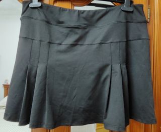 Falda pantalón negra