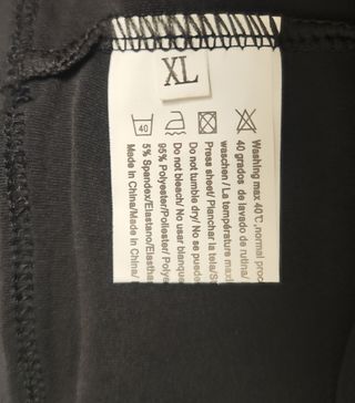 Falda pantalón negra