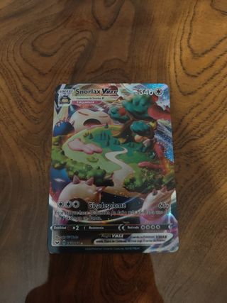 Snorlax VMAX Carta Pokémon