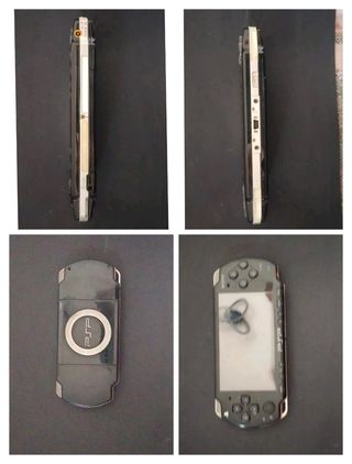 Consola Sony PSP Slim 3000 Negra y Plateada