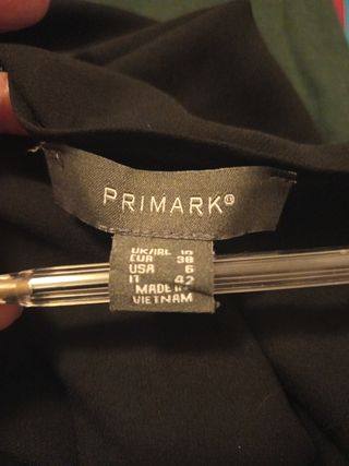 Blusa negra Primark