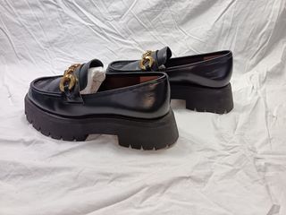 Mocasines Zara Negros Mujer Talla 38
