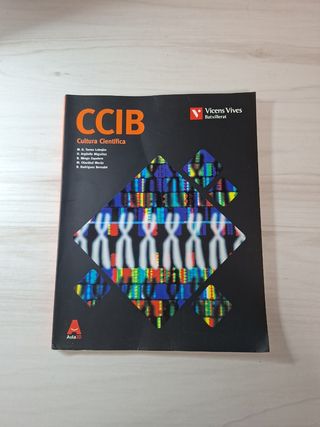 Libro Cultura Científica 2° Bachillerato