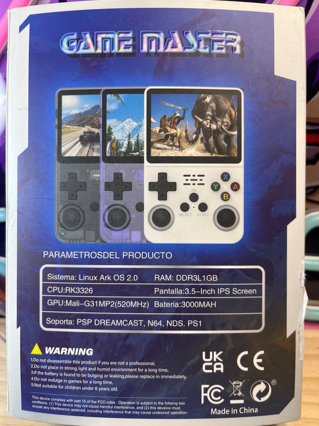 Consola Portátil Game Master R36S