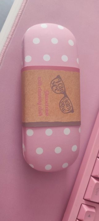 Funda Gafas Isabelle Rose Lunares Rosa