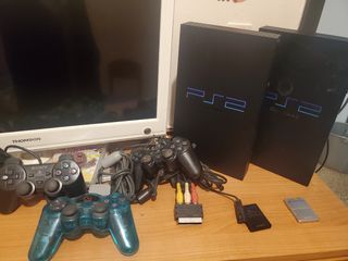 2 PS2 Fat Sony (1 Funciona, 1 No)