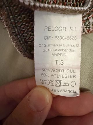 Jersey Lujans Multicolor Talla L