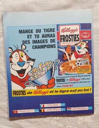 Album e figurine Mondiali Italia 90 Panini