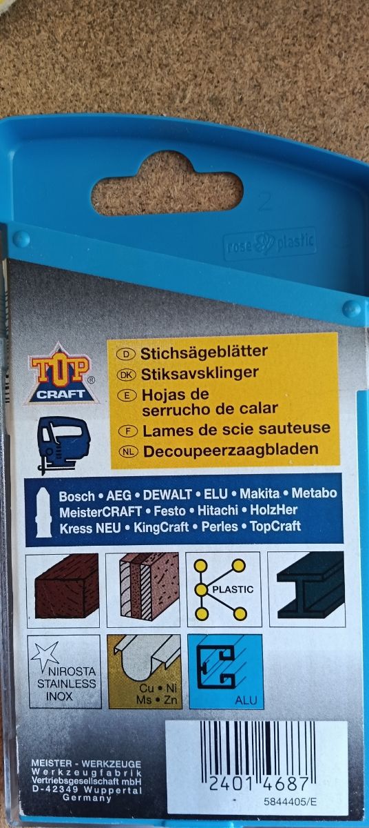 Pujigsaw Bosch PST 650 e novas peças sobressalentes