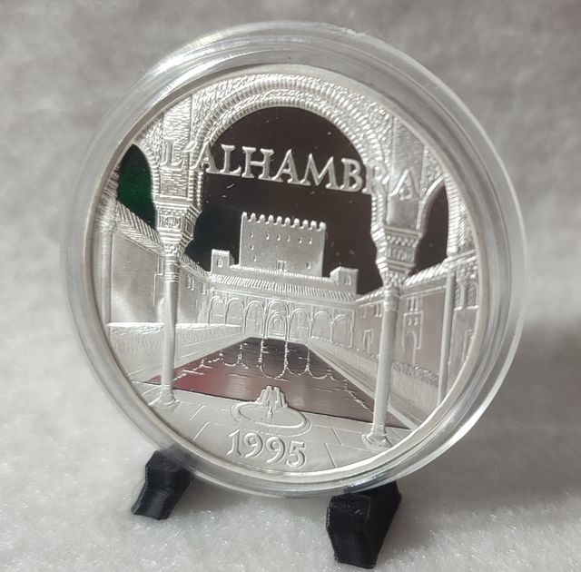 Moneda Plata Alhambra 1995