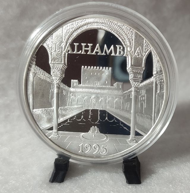 Moneda Plata Alhambra 1995