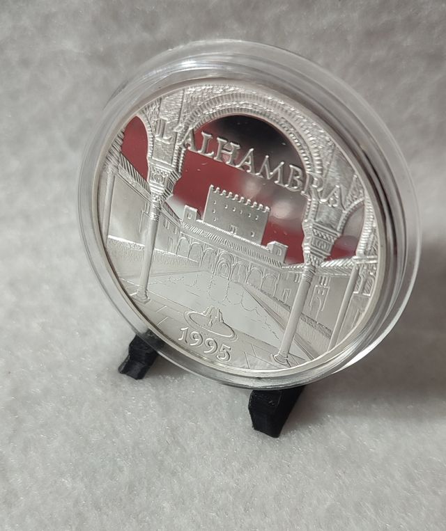 Moneda Plata Alhambra 1995