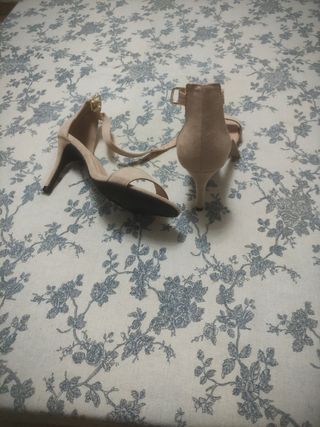 Sandalias de tacón aguja para mujer