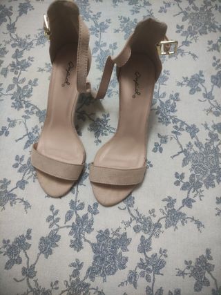 Sandalias de tacón aguja para mujer