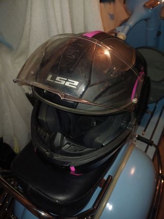 Casco LS2 Talla M Negro