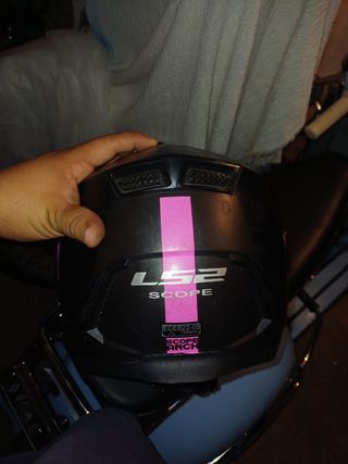 Casco LS2 Talla M Negro