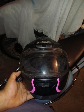 Casco LS2 Talla M Negro