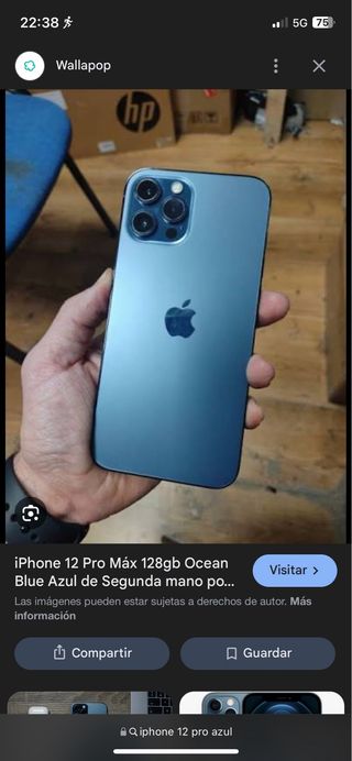 iPhone 12 Pro Azul Océano