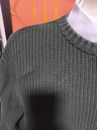 Jersey de algodón verde