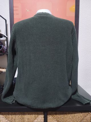 Jersey de algodón verde