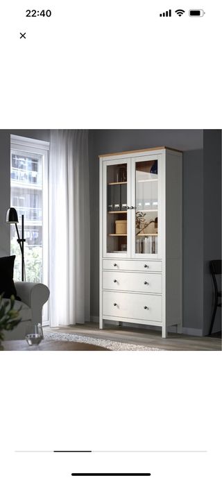 Vitrina Blanca Ikea Hemnes
