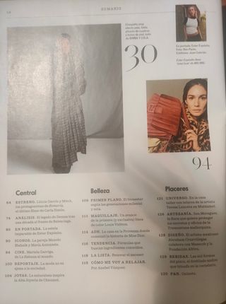 Revista S Moda septiembre